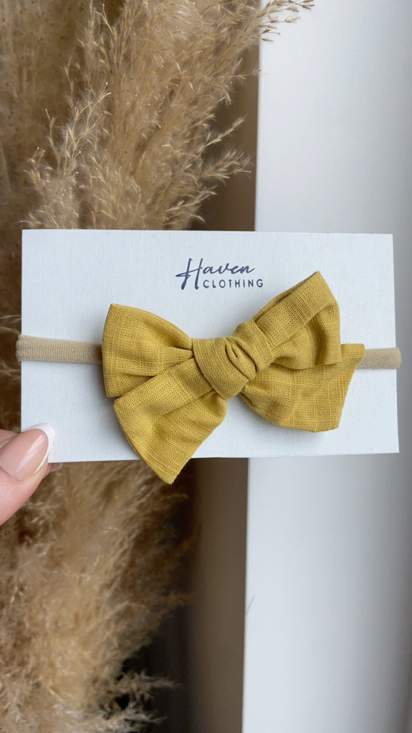 Baby Bow Headband | Multiple Styles & Colours