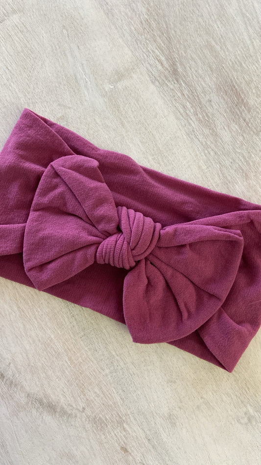 Soft Stretchy Baby Bow | Multiple Colour Options