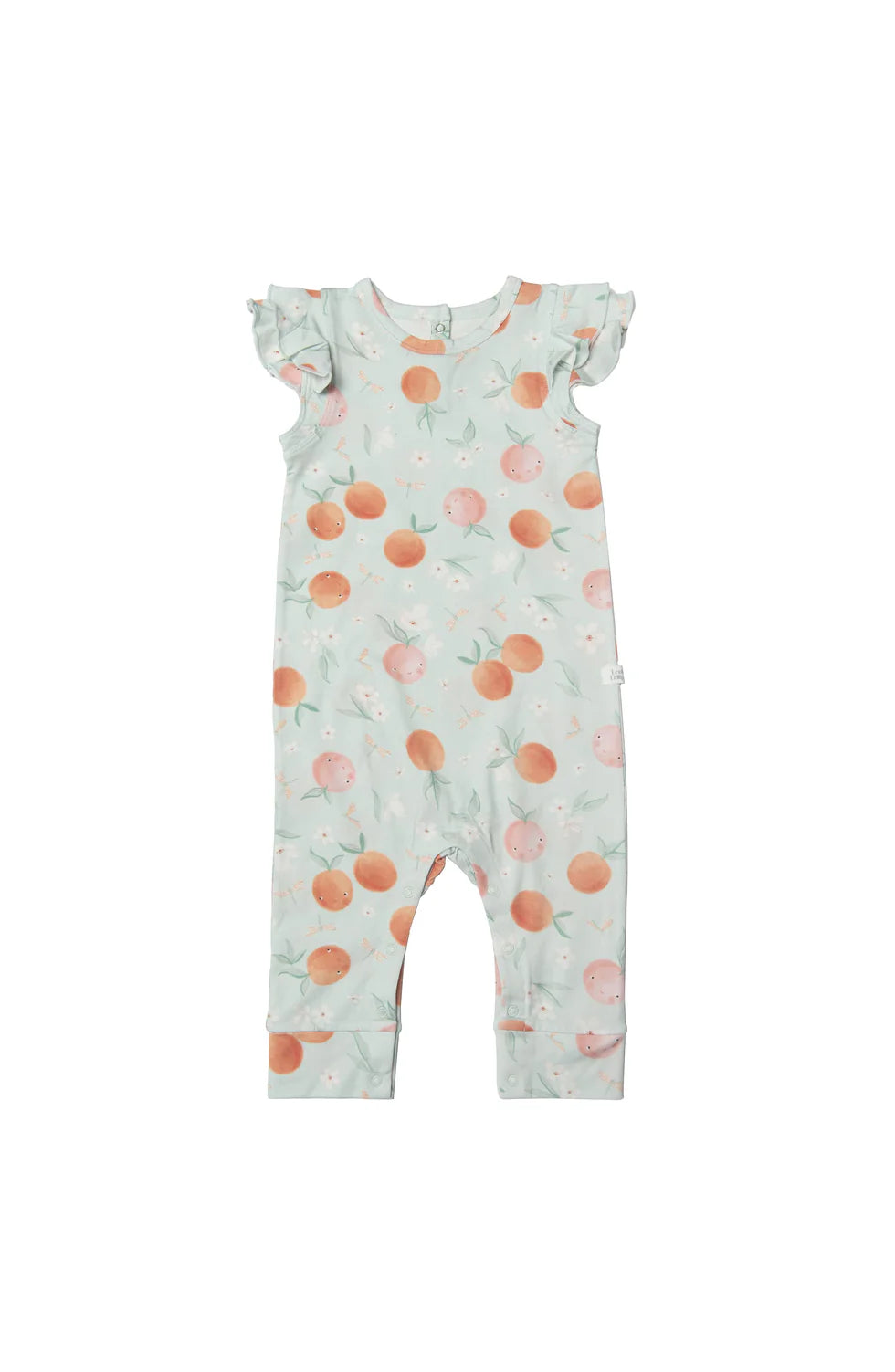 LOULOU LOLLIPOP | Peaches Ruffle Romper