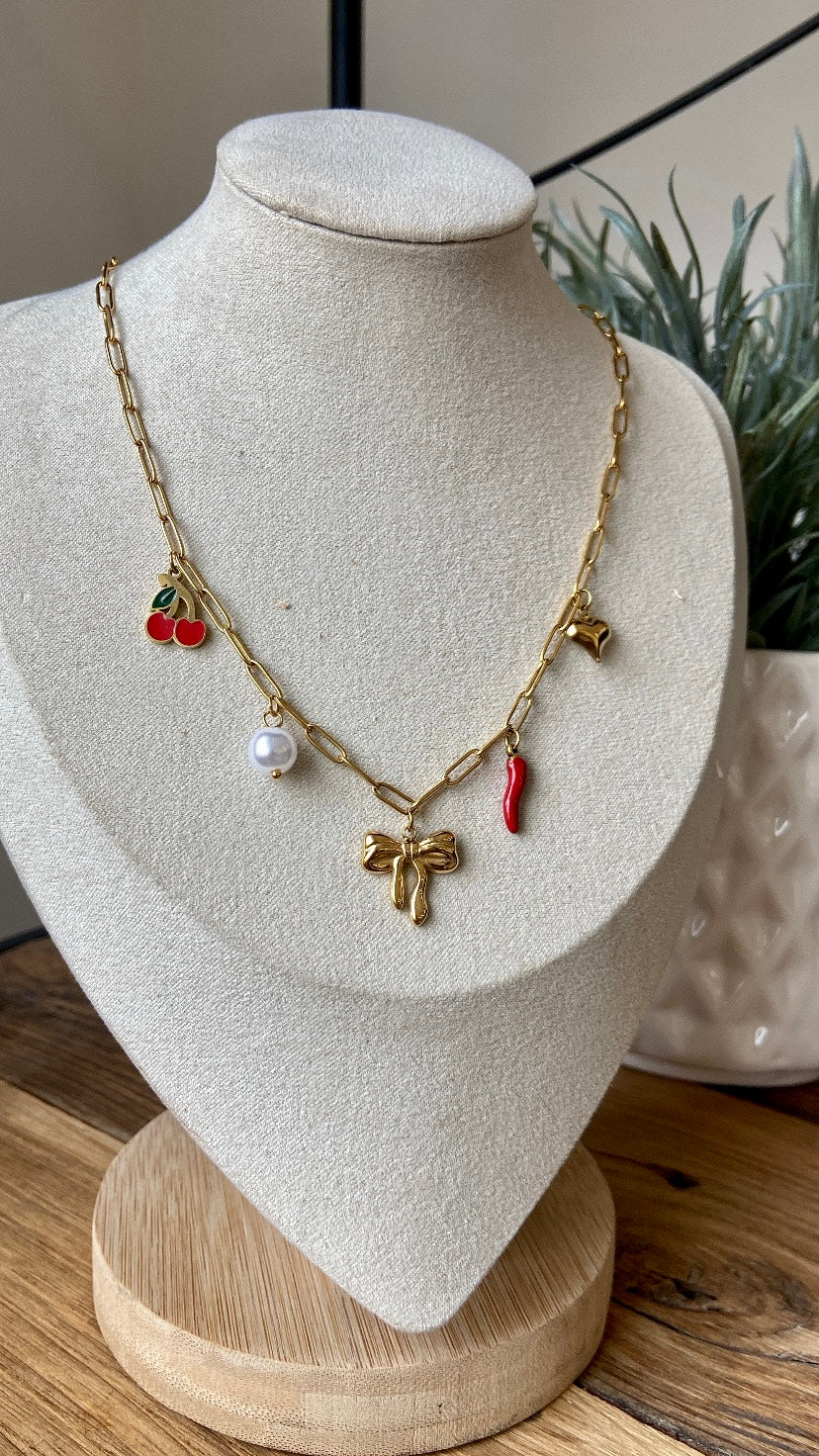 UNBOUNDED | Tied With Charm Necklace