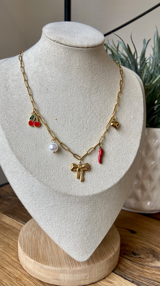 UNBOUNDED | Tied With Charm Necklace