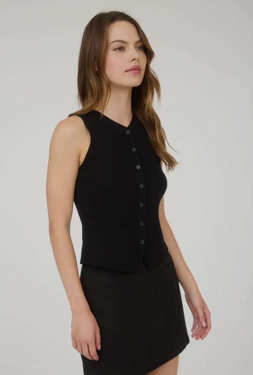 Kaye Vest | Black