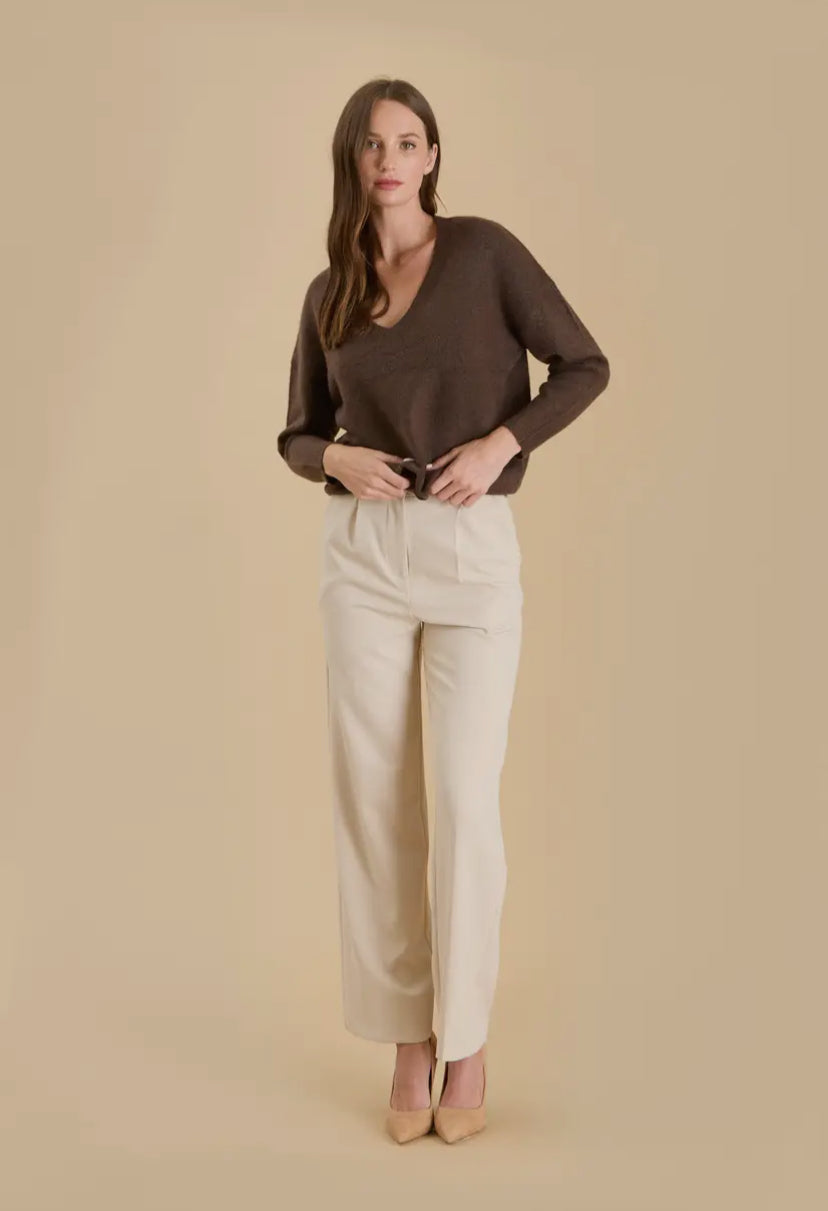 Dava Sweater | Dark Mocha