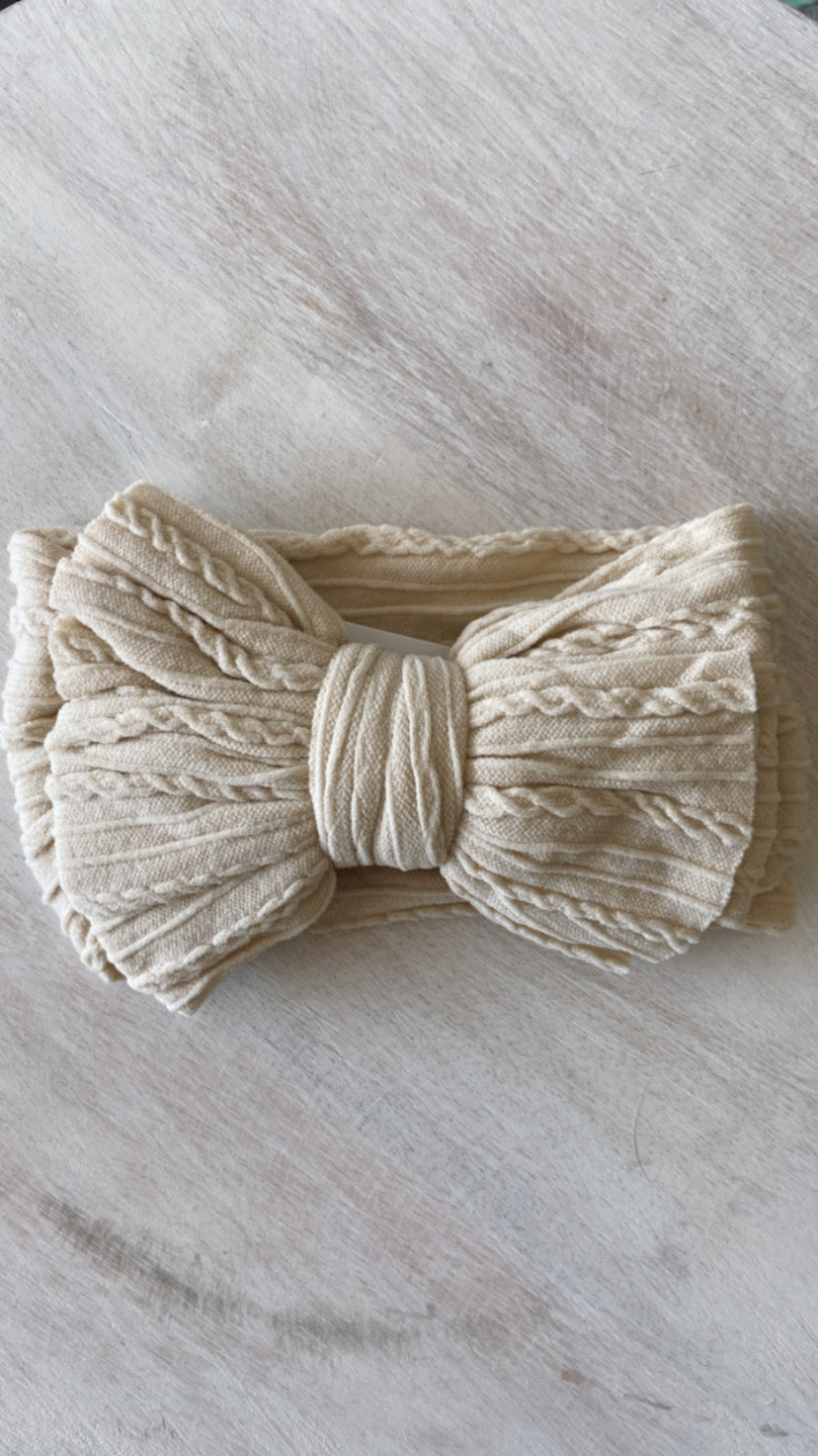 Nylon Baby Bow | Multiple Colour Options