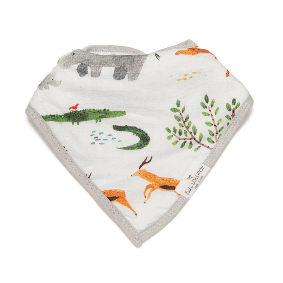 LOULOU LOLLIPOP | Muslin Bandana Bib | Multiple Print Options