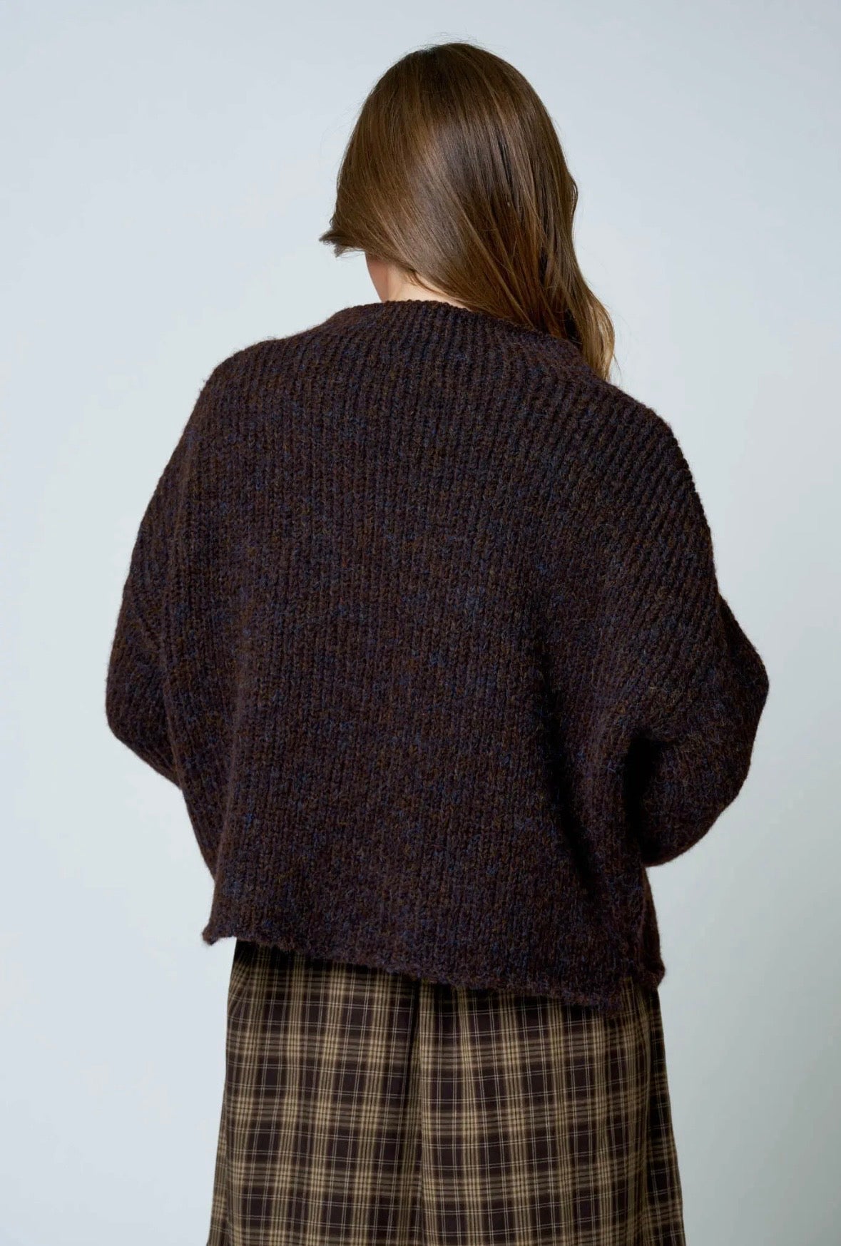 Landry Mock Neck | Coffee