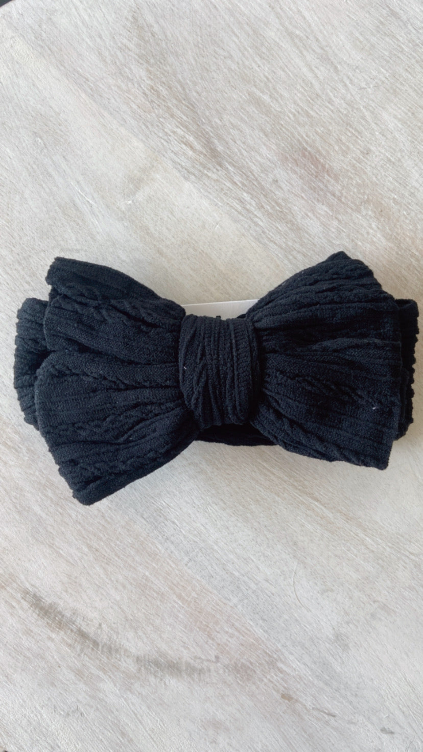 Nylon Baby Bow | Multiple Colour Options