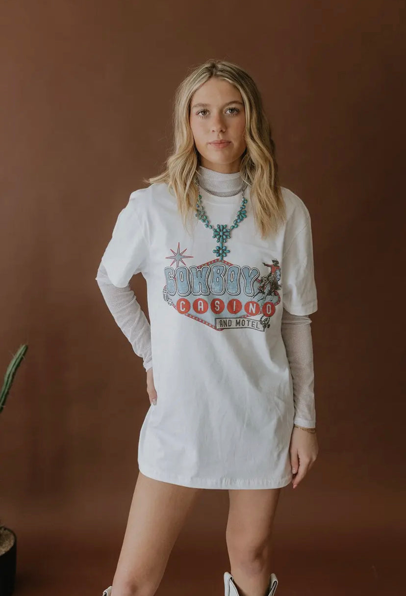 Cowboy Casino Tee
