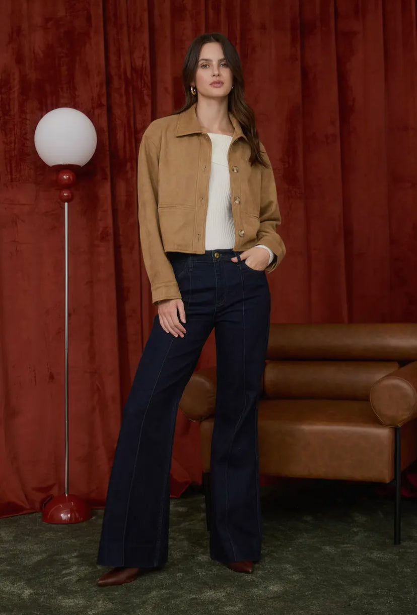Palmer Faux Suede Jacket