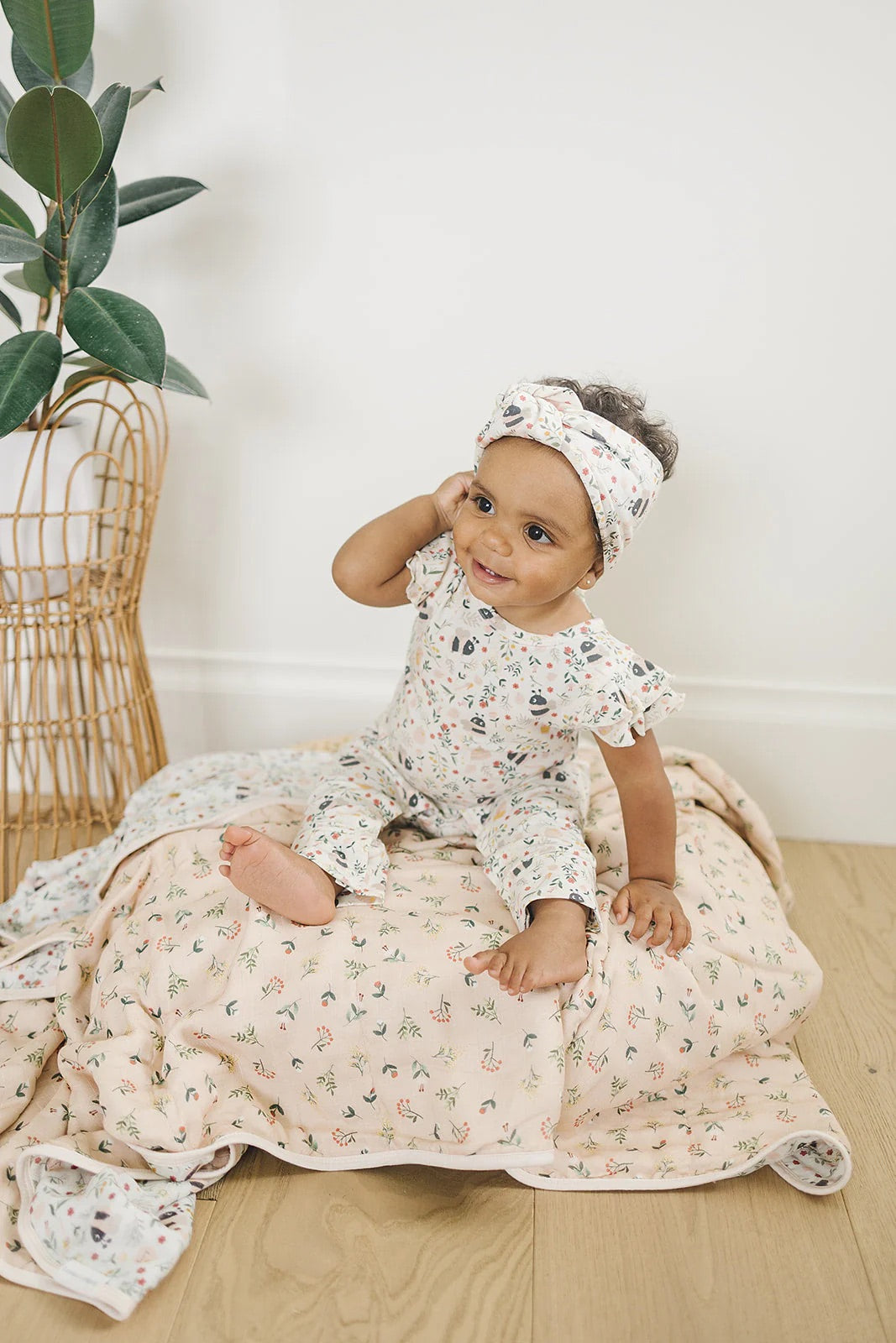 LOULOU LOLLIPOP | Bumble Bees Ruffle Romper