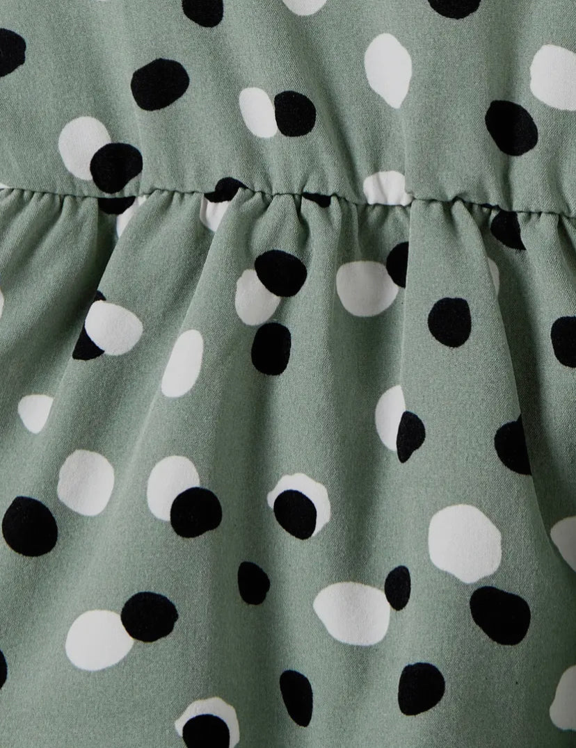 Dot Ruffle Romper