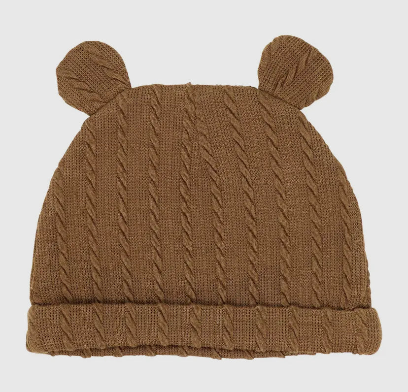 Neutral 3 Piece Jacquard Ribbed Set