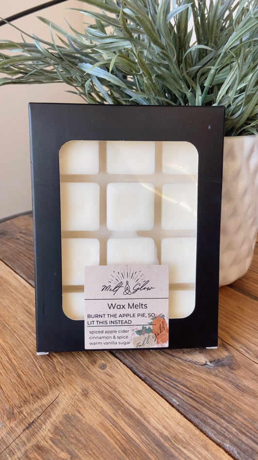 Melt & Glow | Burnt The Apple Pie, So Lit This Instead | Wax Melts