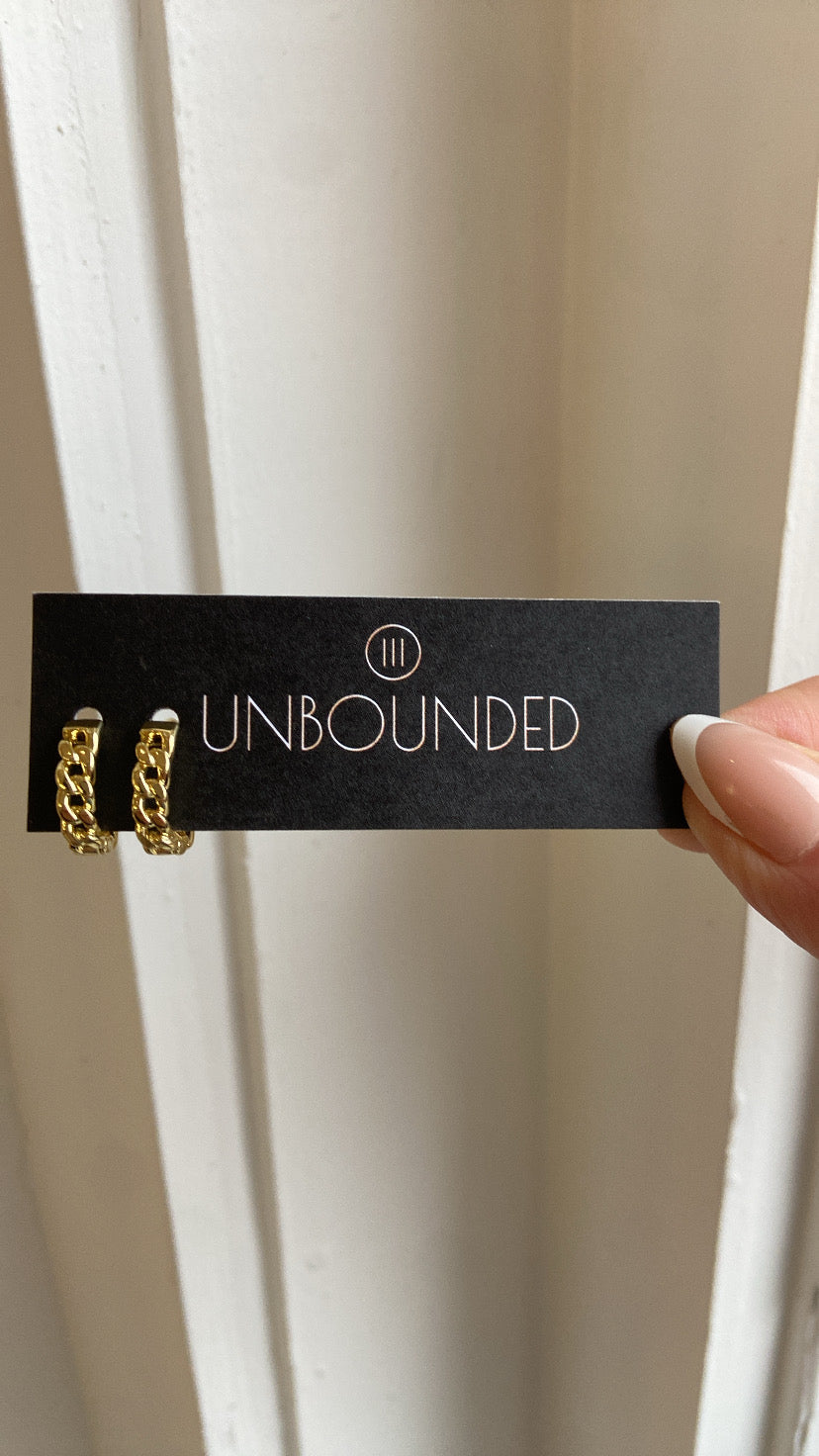 UNBOUNDED | Chain Link Earrings