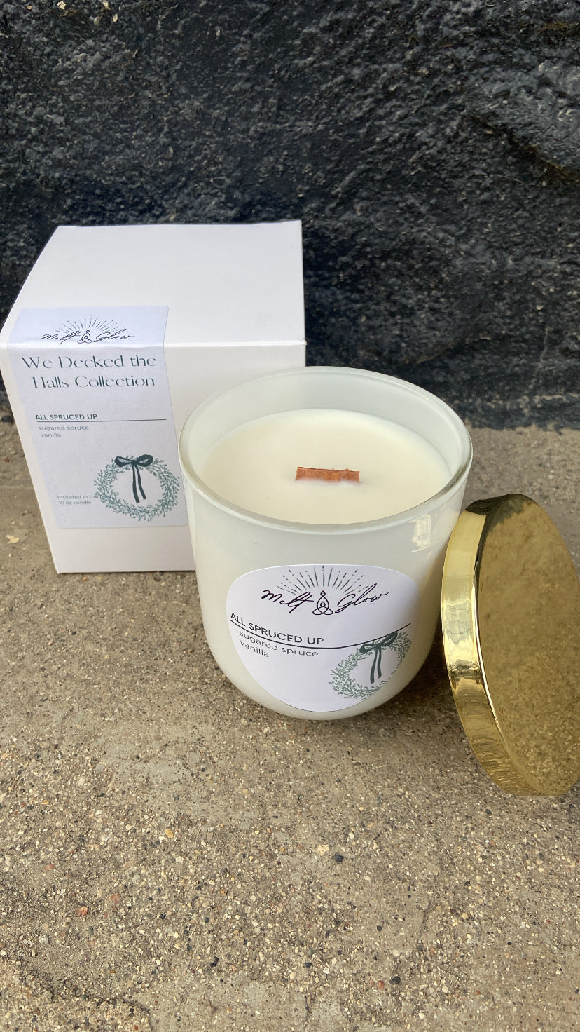 Melt & Glow | All Spruced Up | 10oz Candle