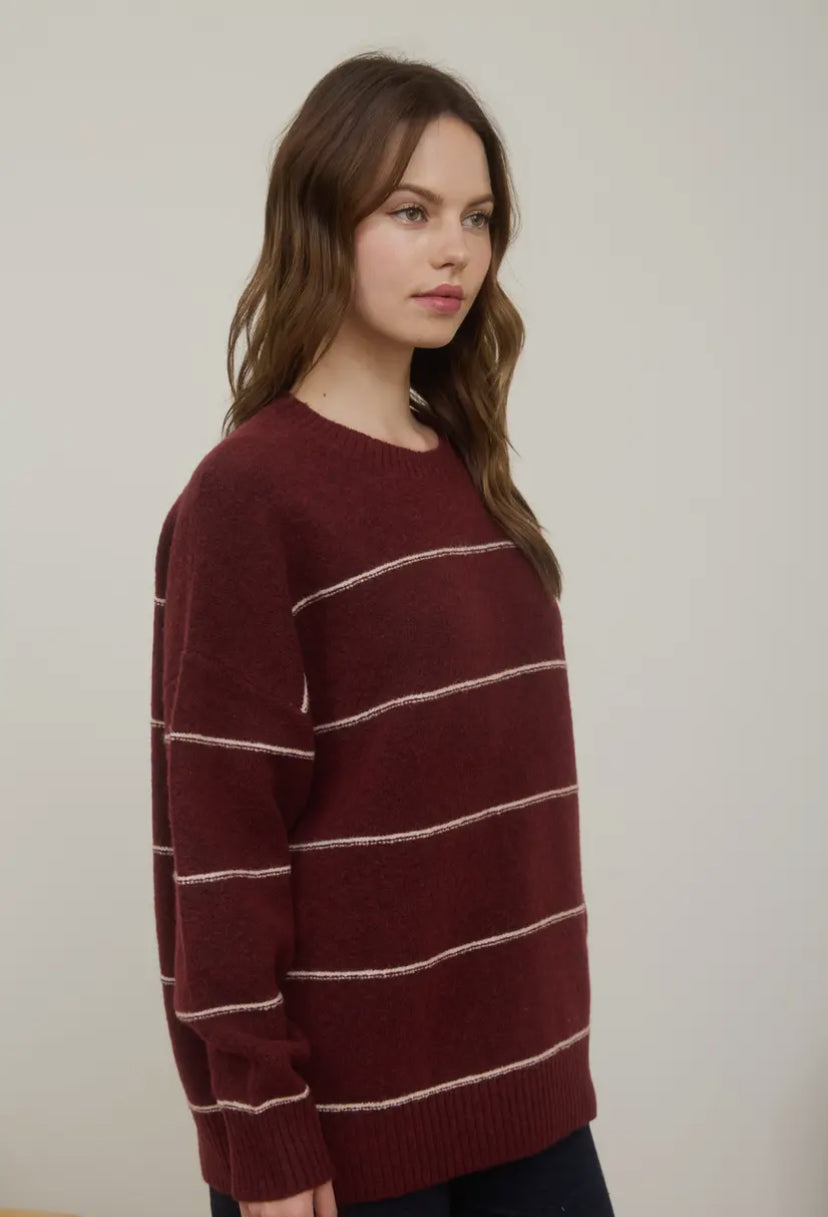 Sperry Sweater | Red Wood