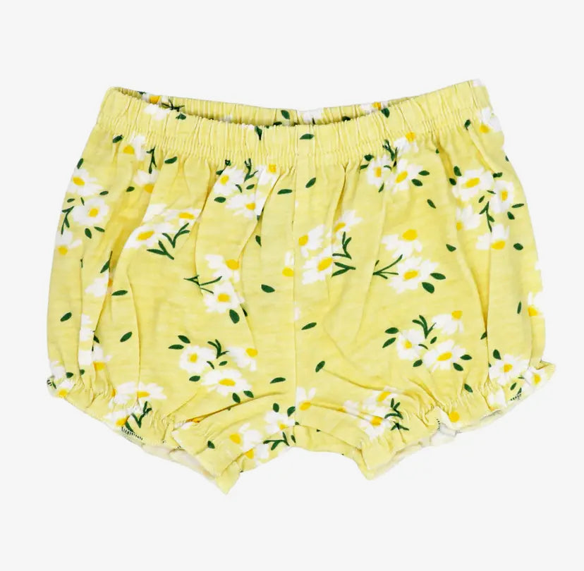 White Floral 2 Piece Short Set