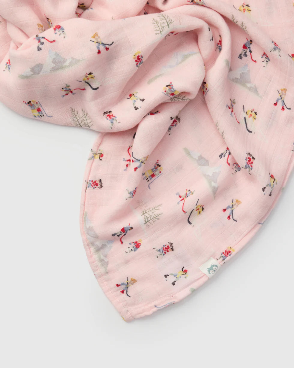 LOULOU LOLLIPOP | Muslin Swaddle | She Shoots She Scores
