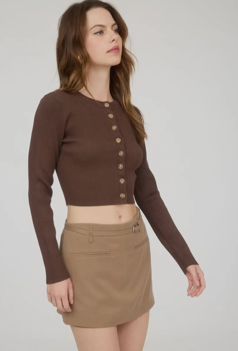 Lilith Rib Button Down