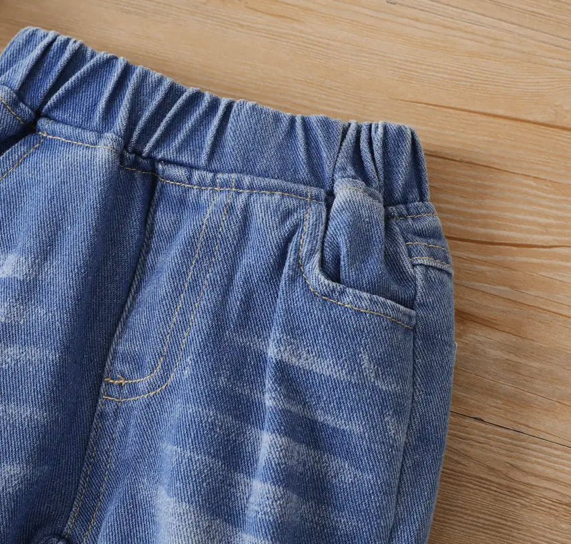 Distressed Denim Bottoms
