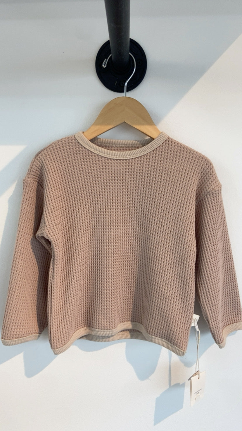 Waffle Knit | Taupe
