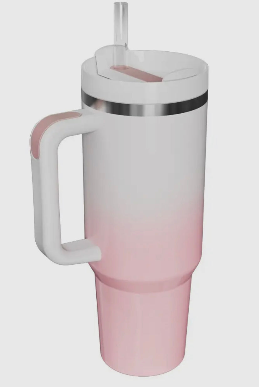 40 oz Stainless Steel Quencher Cup | Multiple Colour Options