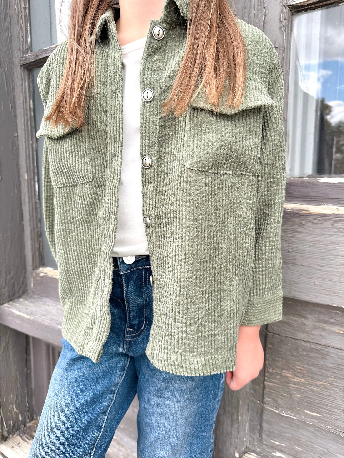 Corduroy Shirt Jacket