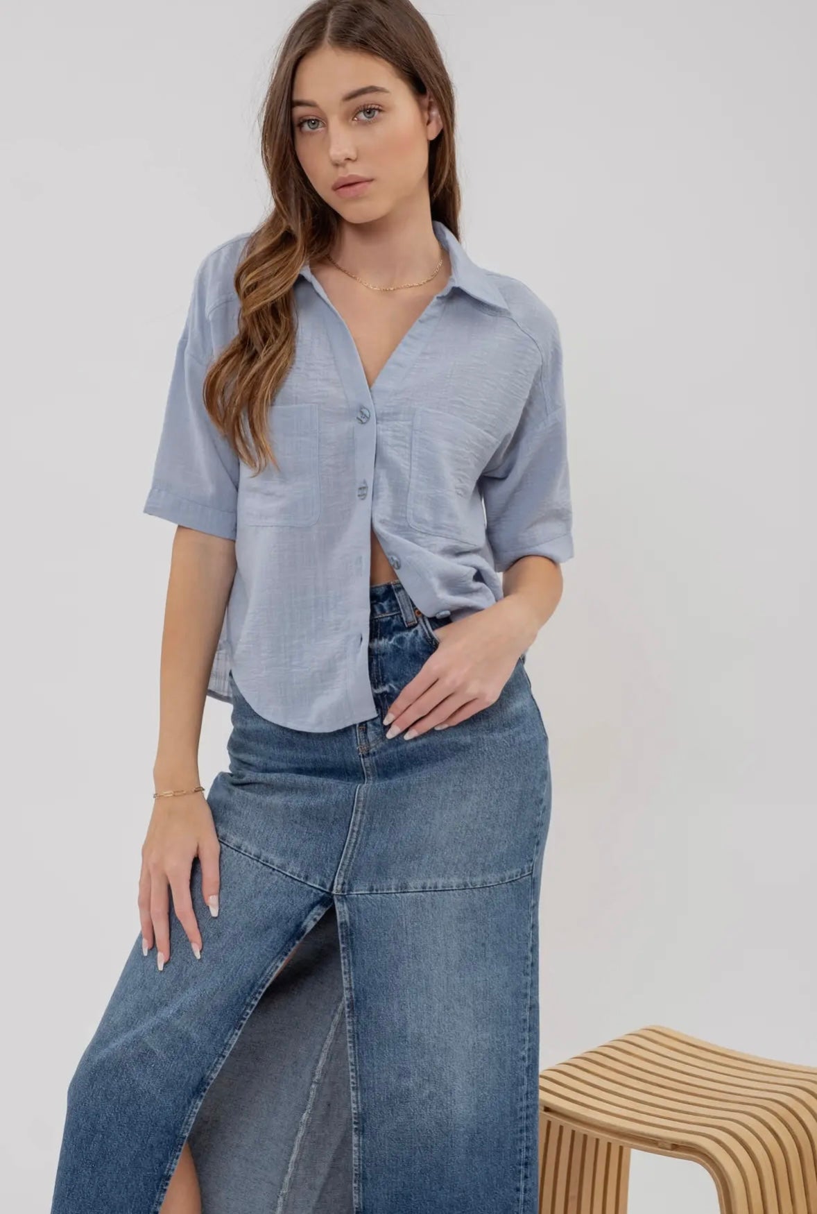 Sailor Short Sleeve Gauze | 3 Colour Options