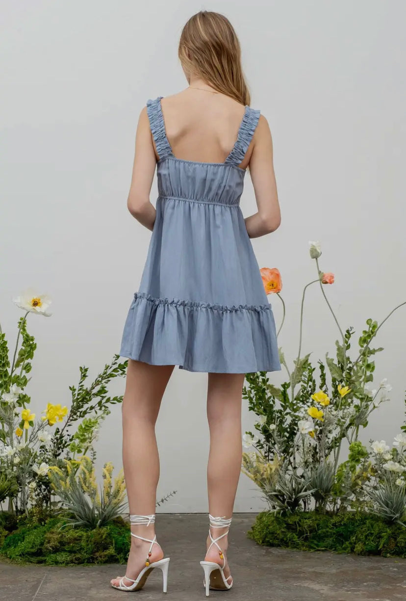 Ellie V Neck Dress
