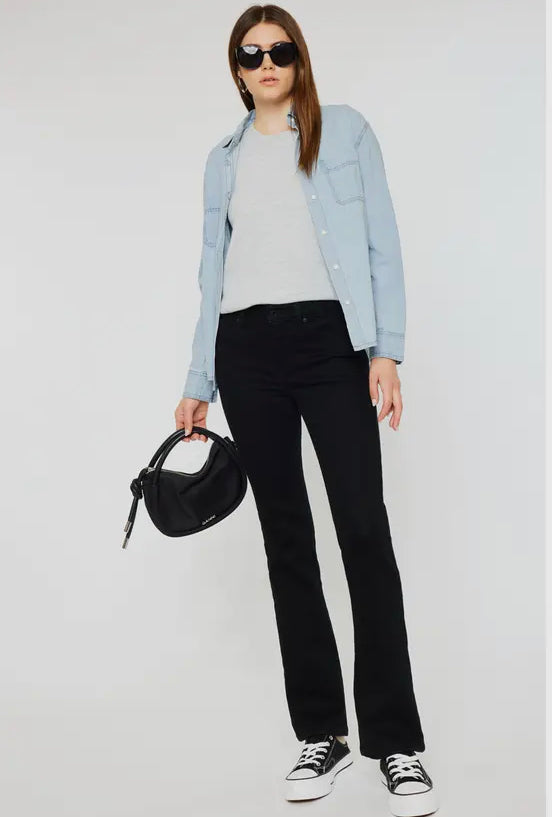 KAN CAN | Nikki Mid Rise Bootcut