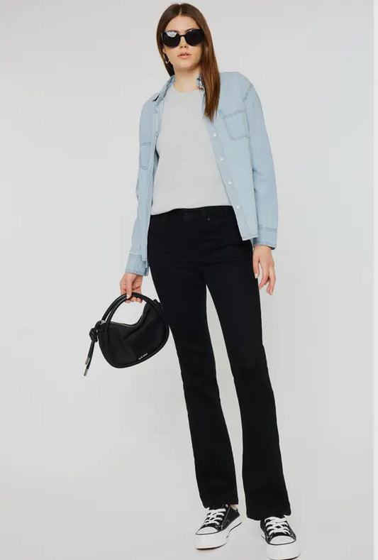 KAN CAN | Nikki Mid Rise Bootcut