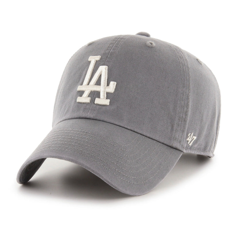 47 Brand | Los Angeles Dodgers - Clean Up Cap -Dark Grey