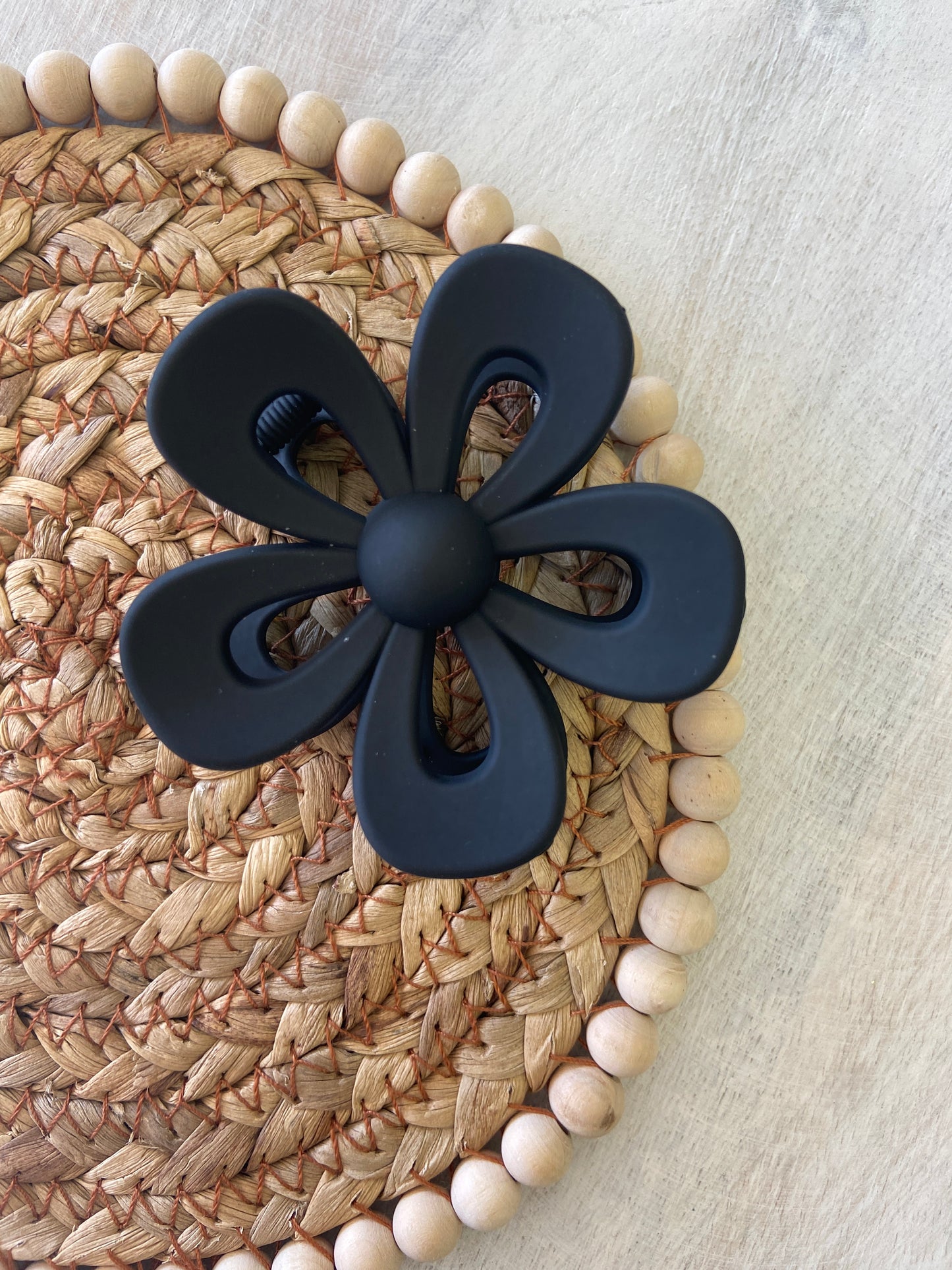 Open Floral Hair Clip | Multiple Colour Options