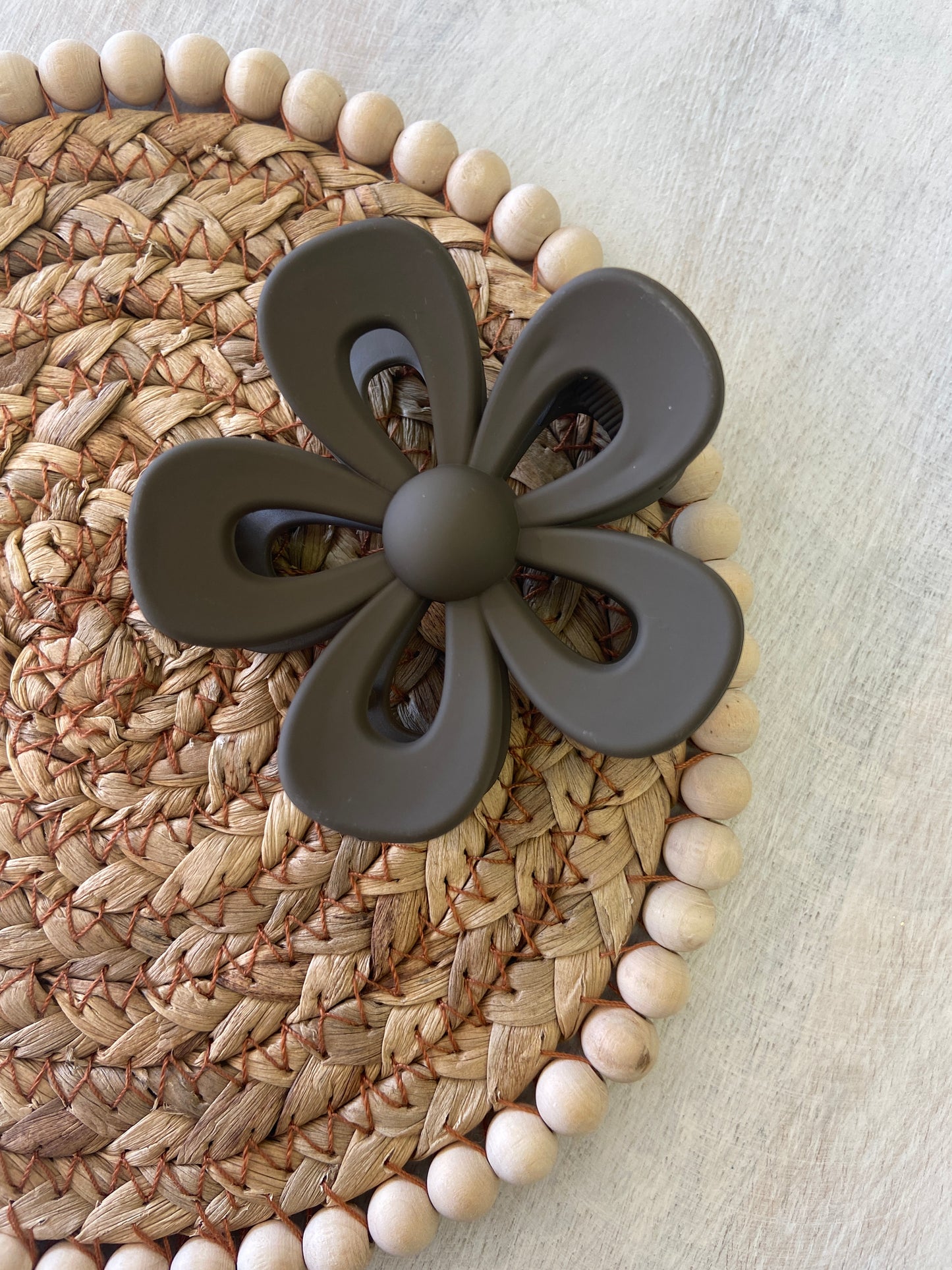 Open Floral Hair Clip | Multiple Colour Options