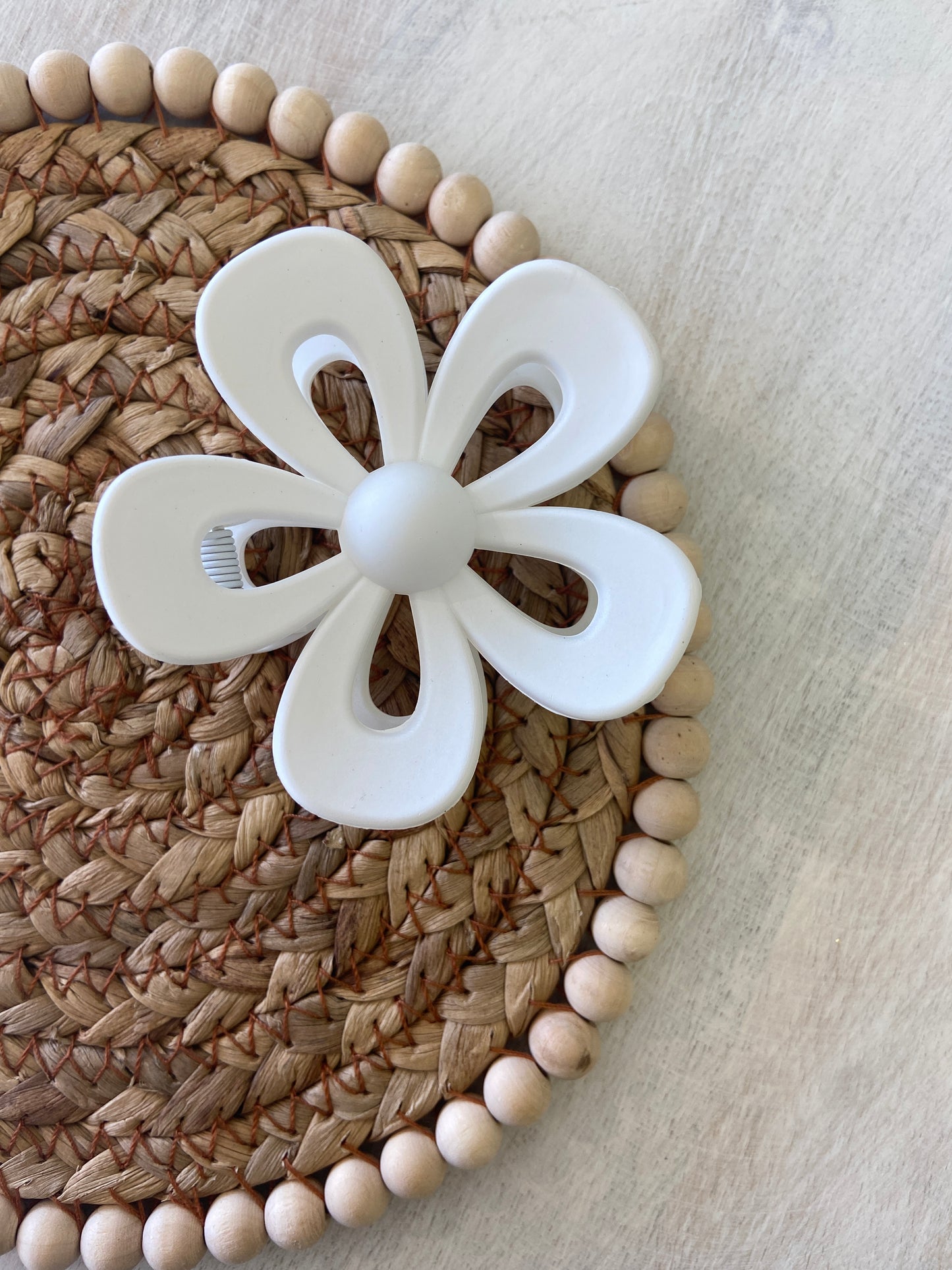 Open Floral Hair Clip | Multiple Colour Options
