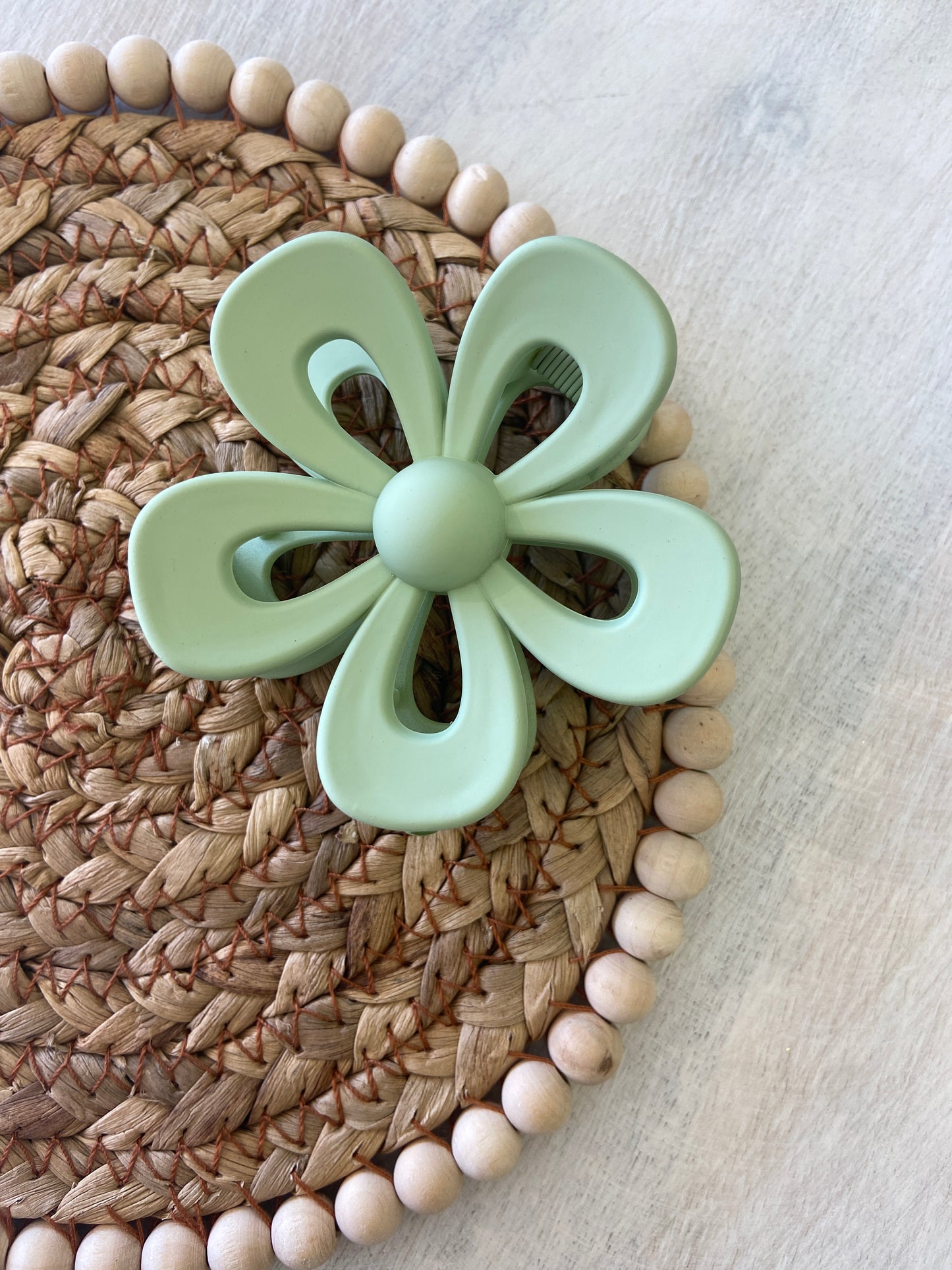 Open Floral Hair Clip | Multiple Colour Options