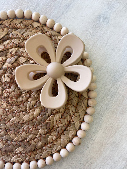 Open Floral Hair Clip | Multiple Colour Options