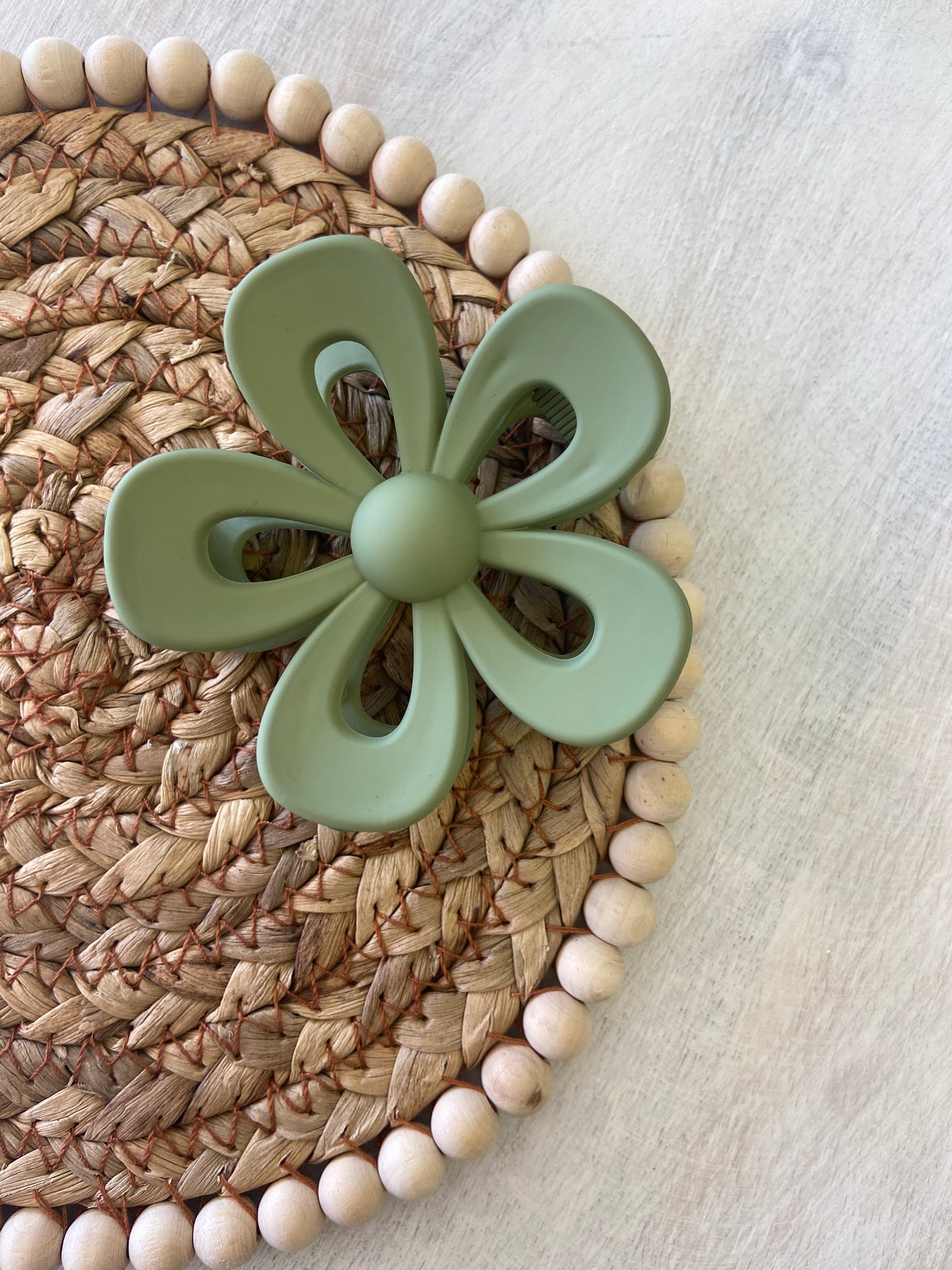 Open Floral Hair Clip | Multiple Colour Options