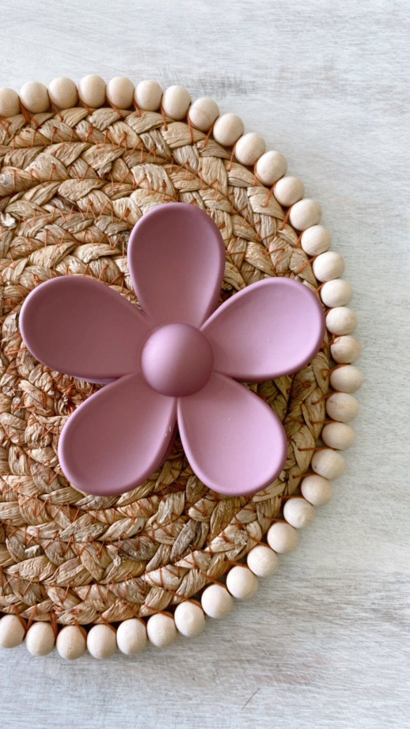 Flower Hair Clip | Multiple Colour Options