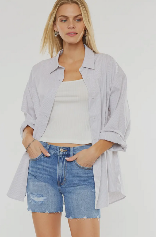 Kan Can | Tallie Denim Shorts