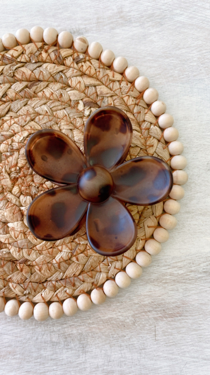 Flower Hair Clip | Multiple Colour Options