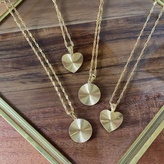 UNBOUNDED | Celestial & Heart Radiance Necklaces