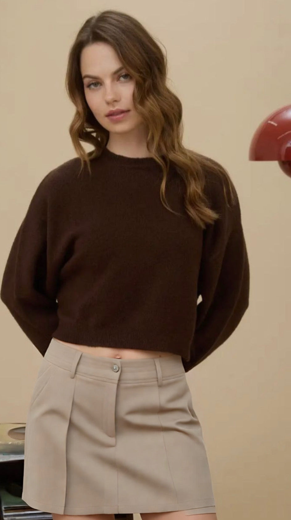 Charmer Sweater | Brown