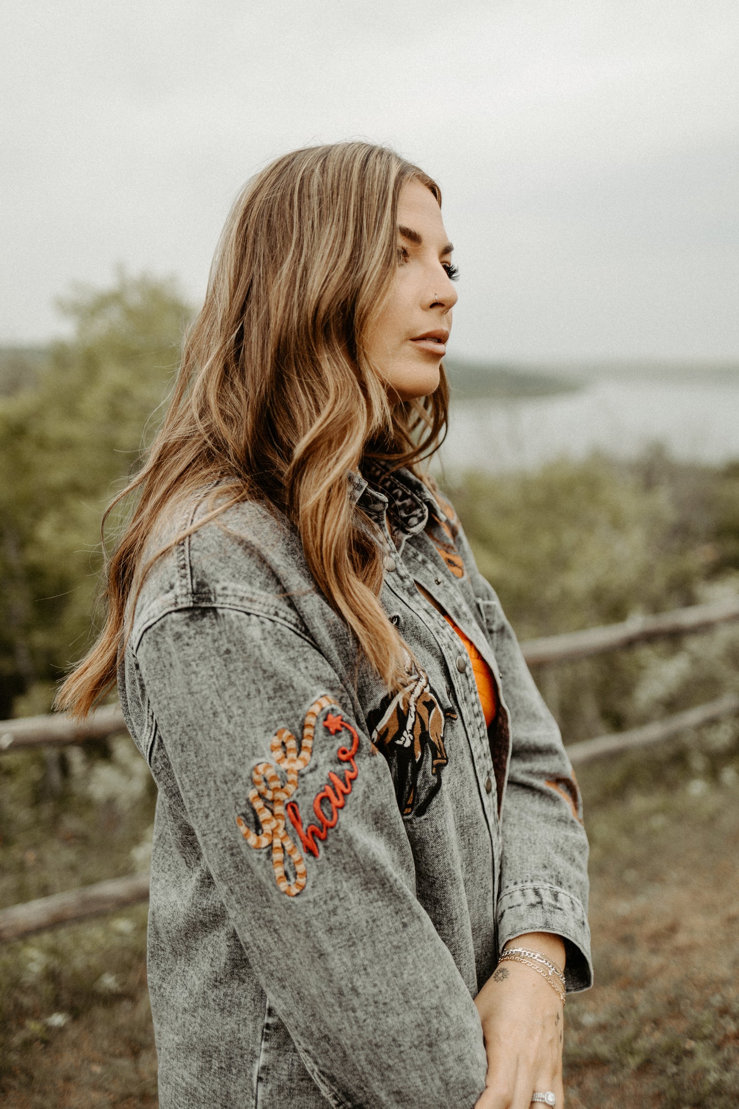 I Ain't Country Denim Jacket