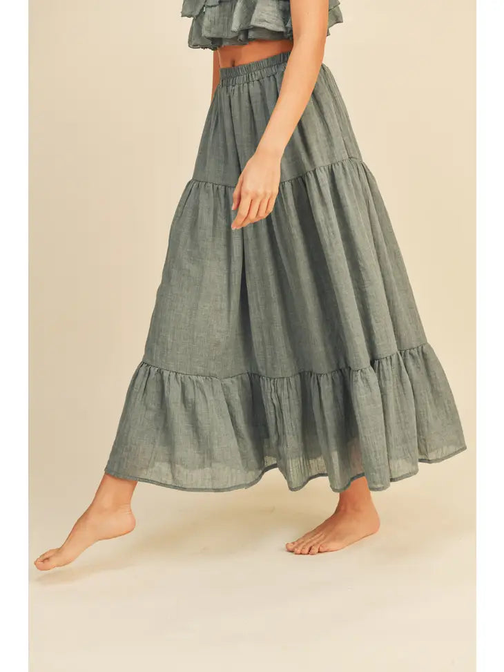 Rita Tiered Skirt