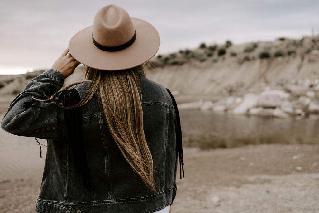 The Demo's Denim Tassle Jacket