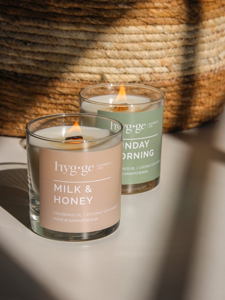 Milk & Honey Hygge Candle | 6oz & 9oz Options