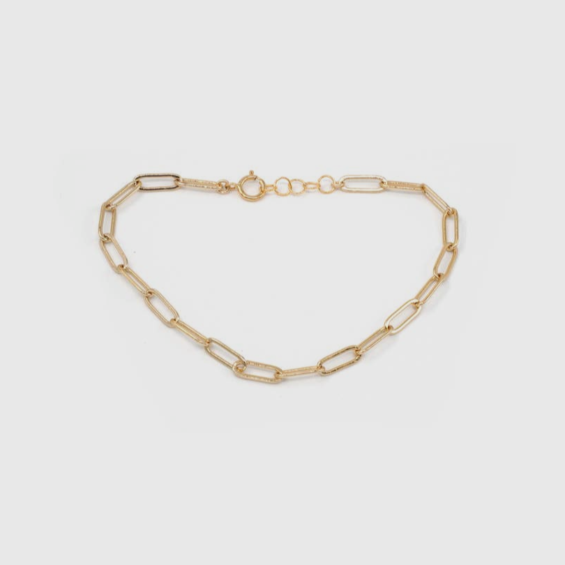 Lily Link Chain Bracelet