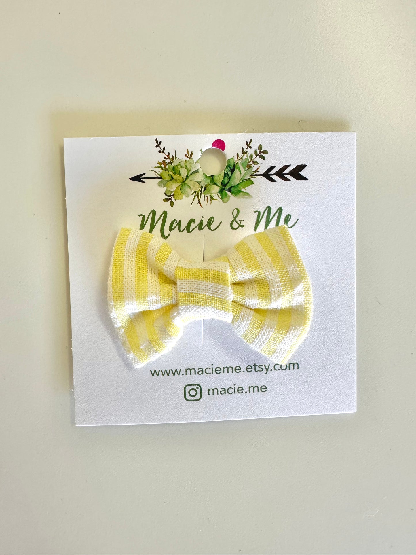 Mini Bow Clip | 2 Colour Options