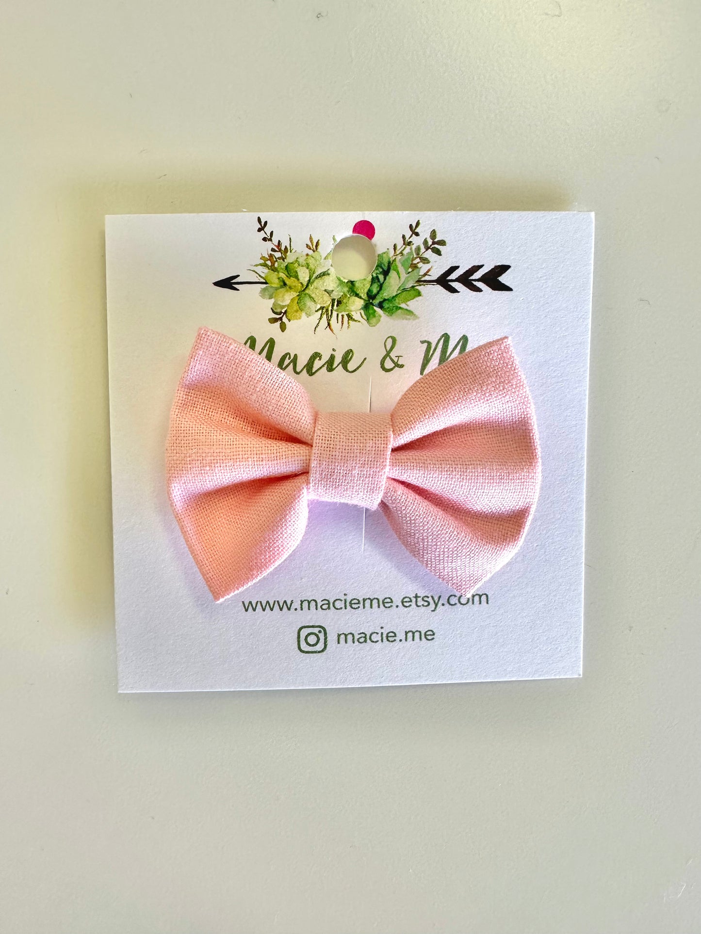 Mini Bow Clip | 2 Colour Options